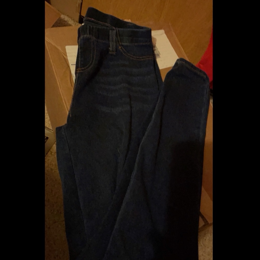 Time and tru jeggings, Blue size 4-6